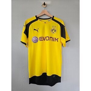 BVB Dortmund 16/17 Sample Jersey Puma M Rare Evonik Kit NWOT DRYCELL Soccercore